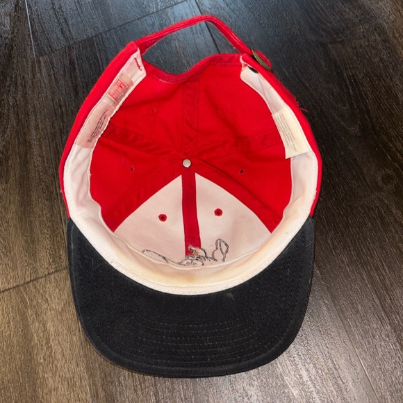 RARE Vintage American Needle 90s Scooby Doo Red Embroidered Strap Back Hat - Picture 2 of 4